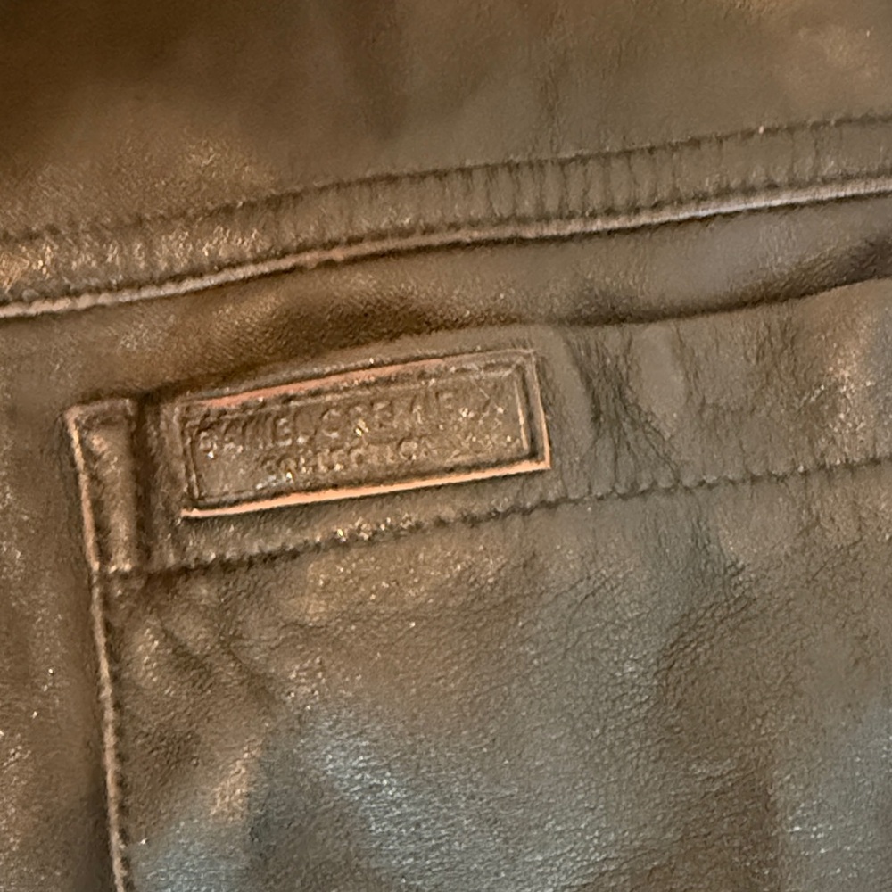 Daniel Cremieux Dark Brown Leather Field Jacket 100% Genuine Lambskin. - Picture 3 of 10